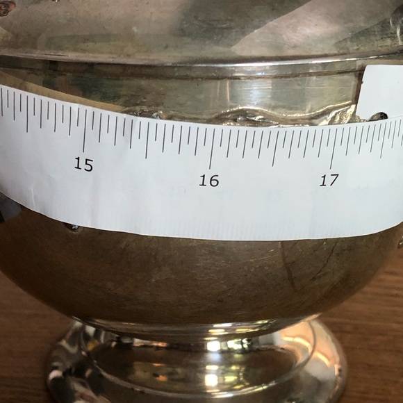 VINTAGE OLD ENGLISH REPRODUCTION SILVER-PLATED TEAPOT 1950’s - Picture 9 of 16